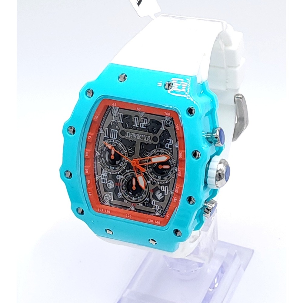 Invicta Nitro Gen Miami Teal Chronograph Watch 43mm